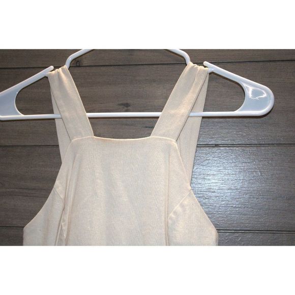 Altar'd State Cream Asymmetrical with Lace Bottom size Small - Picture 2 of 5